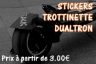 Sticker trottinette DUALTRON